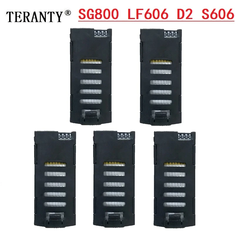 

1/2/5/10Pcs 3.7V 500mAh LiPo Battery for LF606 SG800 D2 JD-16 S606 M9 M11 Drone Accessories battery Rc Quadcopter Spare Parts