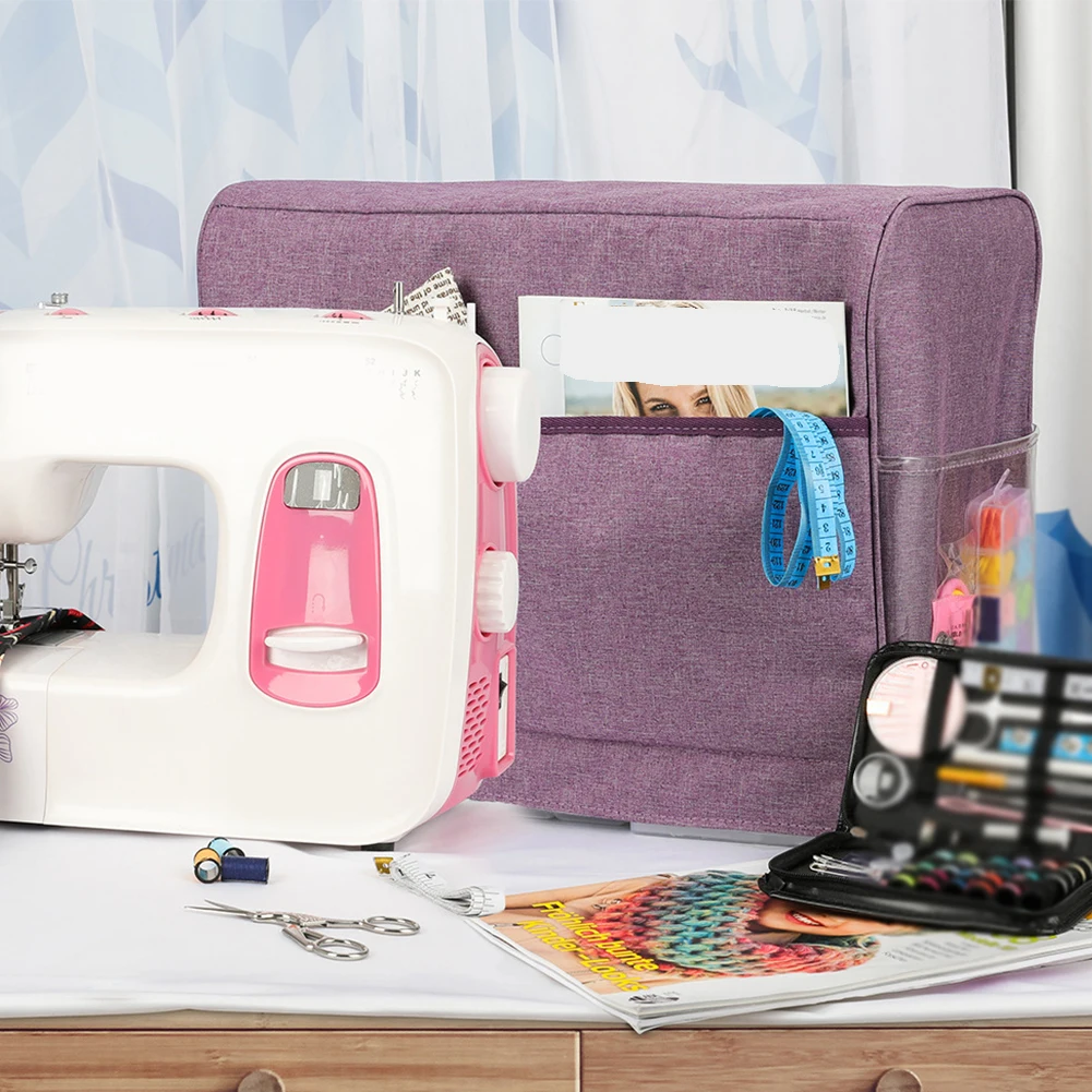 Аксессуары для швейной машины дома с карманами многоразовые однотонные