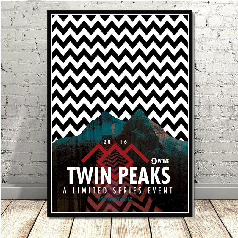 

Twin Peaks TV Series Shows Classic Movie Anime Poster And Prints Canvas Painting Art Wall Pictures For Living Room obrazy plakat