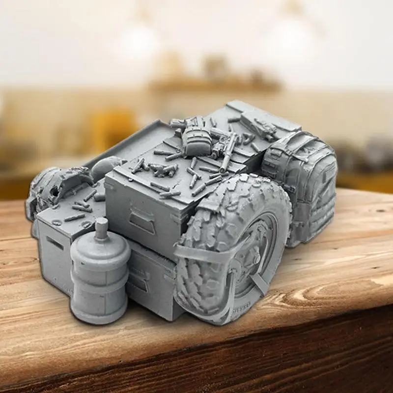 Коробка для оружия YUFAN 1/35 солдат из смолы 5 см статическая эпоксидная смола