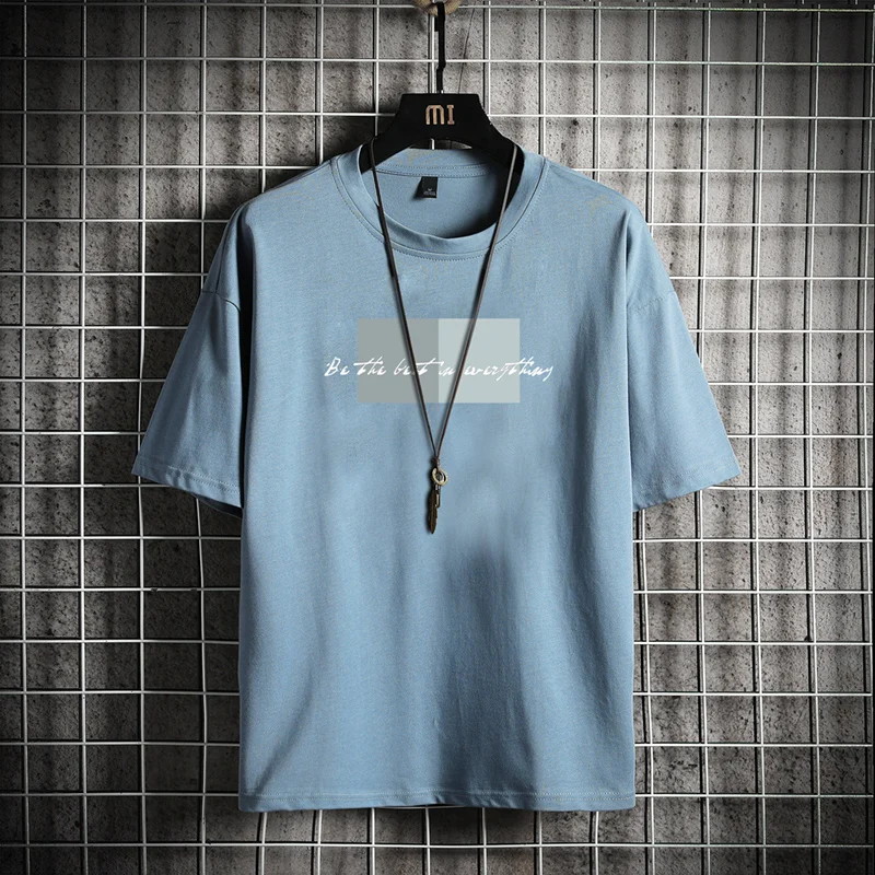 SingleRoad Футболка мужская 2020 летняя оранжевая панк оверсайз хип хоп Топ Японская