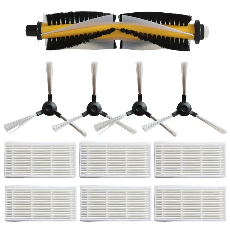 

New 1*main brush+6* side brush +10* Haipa for Proscenic SUZUKA KAKA-780 T-780 TS-790 T vacuum cleaner accessories replacement