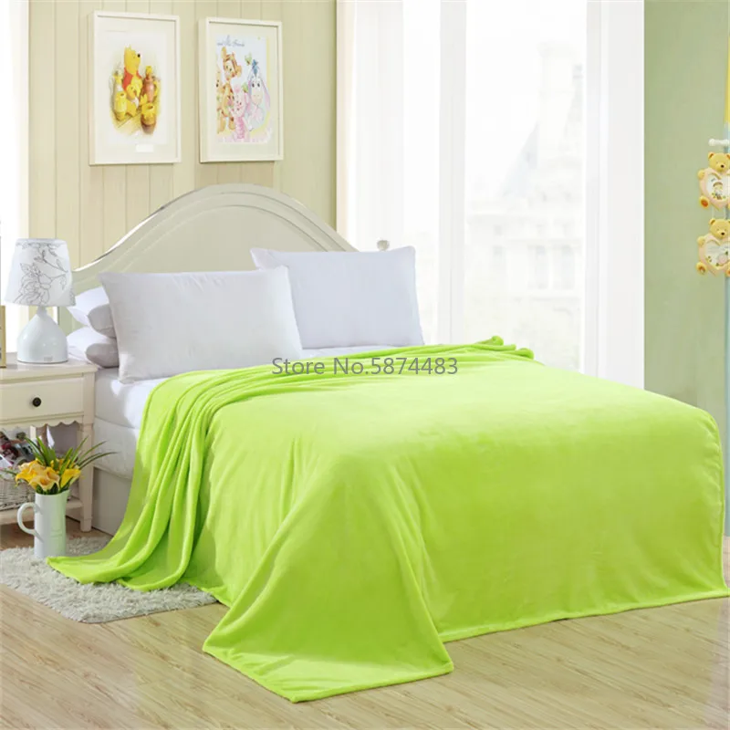 Новинка домашний текстиль однотонное моющееся одеяло покрывало на кровать