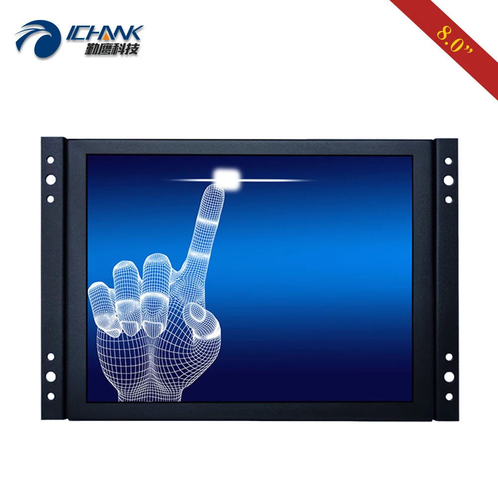 K080TC ABHUV/8 дюймов 1024x768 VGA USB оборудование для автоматизации панель управления