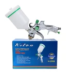 Краскораспылитель HVLP со стальным соплом, набор инструментов для краски автомобиля и домашнего использования, 1,4 мм, 1,7 мм, 2,0 мм