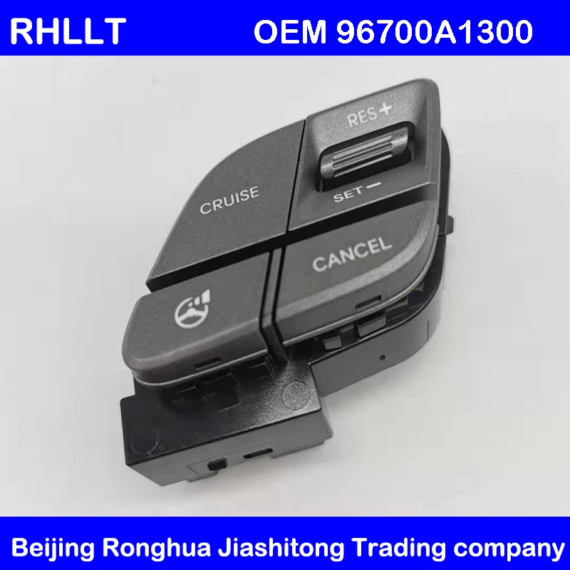 OEM 96700A1XXX Кнопка рулевого колеса в сборе для Hyundai Santa Fe DM IX45 2015 2018|Рулевые и клаксоны|