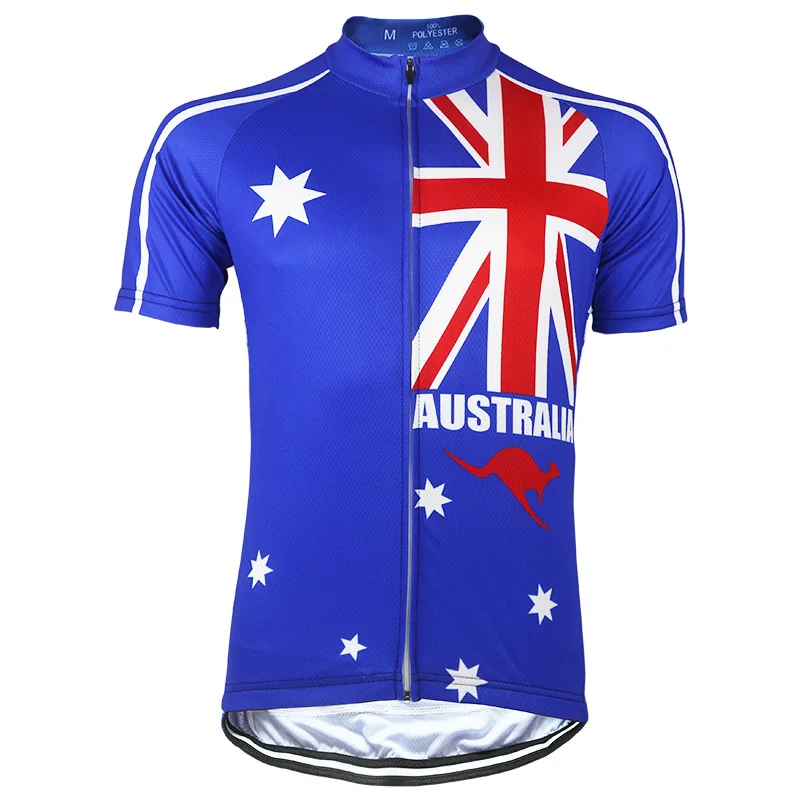 Новая австралийская Мужская веломайка с коротким рукавом HIRBGOD 2020 дышащая