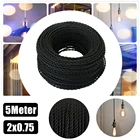 Кабель с медным Текстильным Покрытием, 2x0,75 м