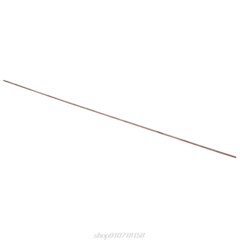 

10pcs 1.2X3.2X500mm Flat Silver Electrode Low Temperature Phosphor Copper Welding Rods HL201 Selffluxing Brazing M12 21 Dropship