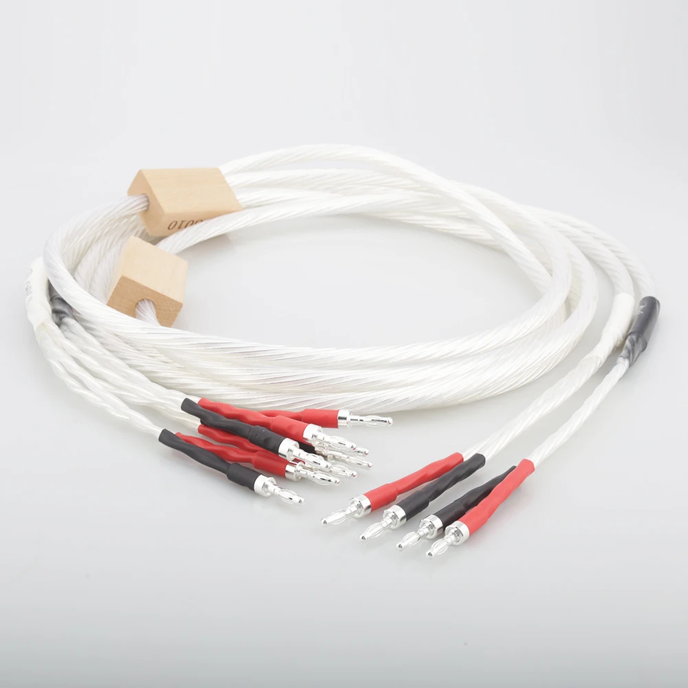 2 5 м Nordost Odin динамик кабель Biwire банан терминал посеребренный hifi 100% Новый бренд|nordost