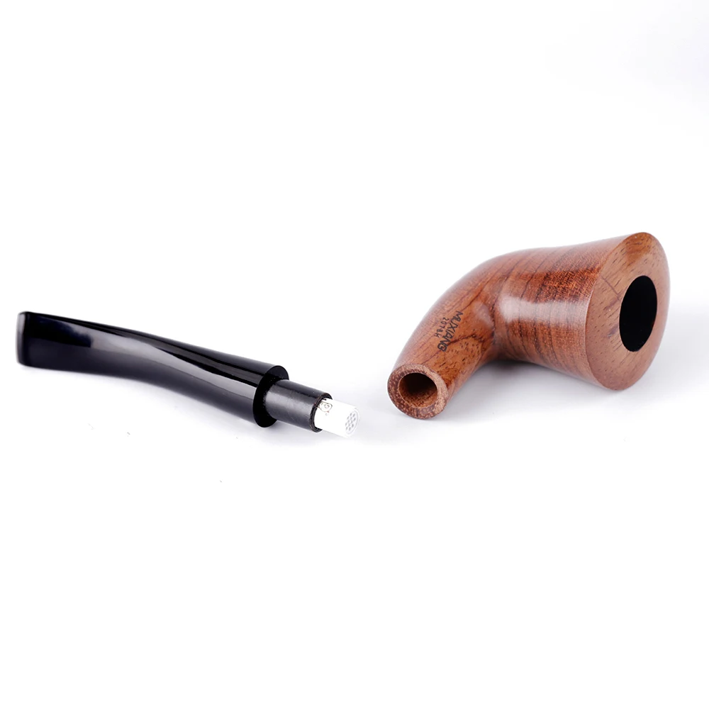 MUXIANG 10 smokingTools Kit kevazingo деревянные табачные трубки 9 мм фильтр из твердой древесины