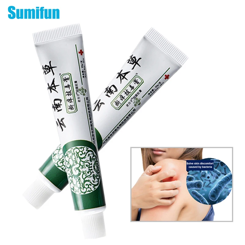 

1pcs Psoriasis Cream Dermatitis Itching Ointment Antibacterial Treatment Pruritus Eczematoid Chinese Herbal Medicine Skin Care