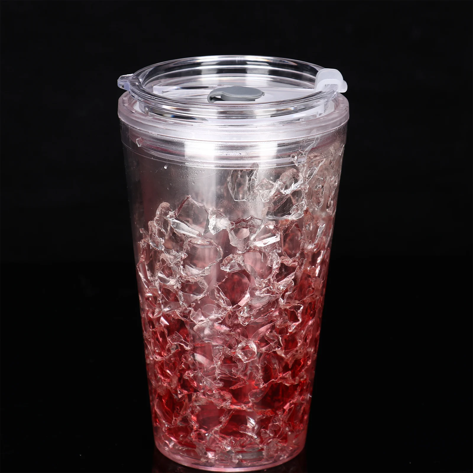 4 портативных крышки для кофейной чашки прозрачная пластиковая соломенная