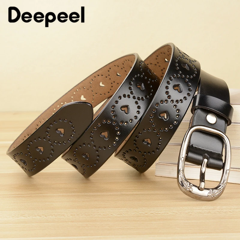 Deepeel 1 шт. 2 8*105 120 см женский модный ремень из яловой кожи с сердечком и пряжкой