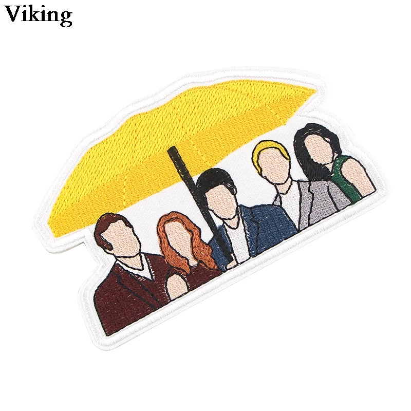 Как я встретил вашу маму мультфильм патчи железа на патч Diy Швейные значки