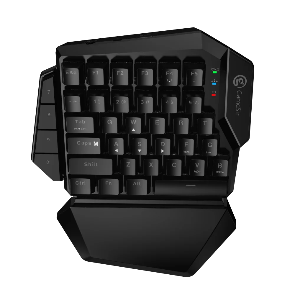 Z2 Gaming 2,4 GHz беспроводная клавиатура и мышь dpi комбинированная электронная Спортивная клавиатура с одной рукой для Android/Windows для игр PUBG FPS