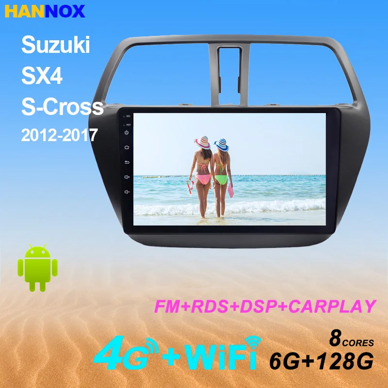 

Автомагнитола 2 din, Android 12, для Suzuki SX4 S-CROSS 2014-2017, gps-навигация, радио, стерео, видео, мультимедиа, Wi-Fi, CAM player, Carplay