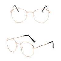 women vintage round reading glasses clear lens fashion round presbyopic glasses men myopia glasses frame decoration eyeglasses