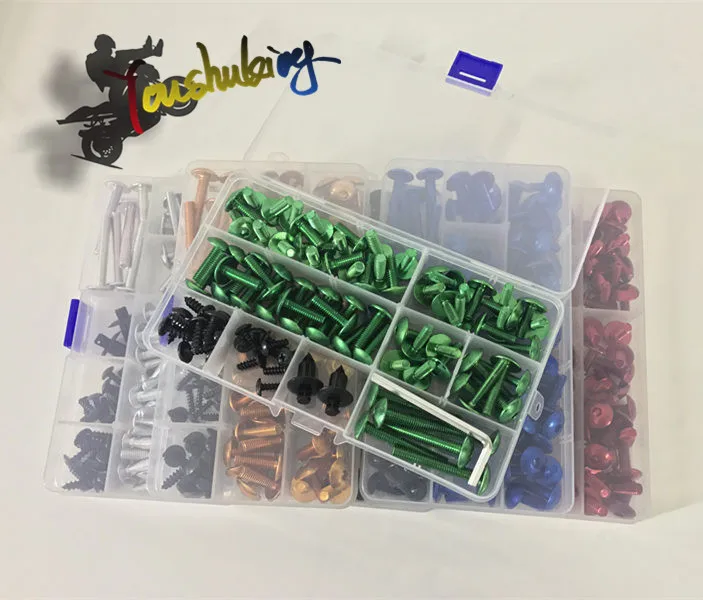 Универсальный мотоциклетный Комплект болтов шайба для YZF R1 R6 2005 2006 2007 2008 2009 2010 2011