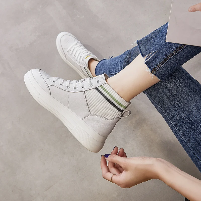 

Women Vulcanized Shoes High Quality Women Sneakers Slip On Flats Shoes Women Loafers Tenis Feminino Walking Flat shoes for w