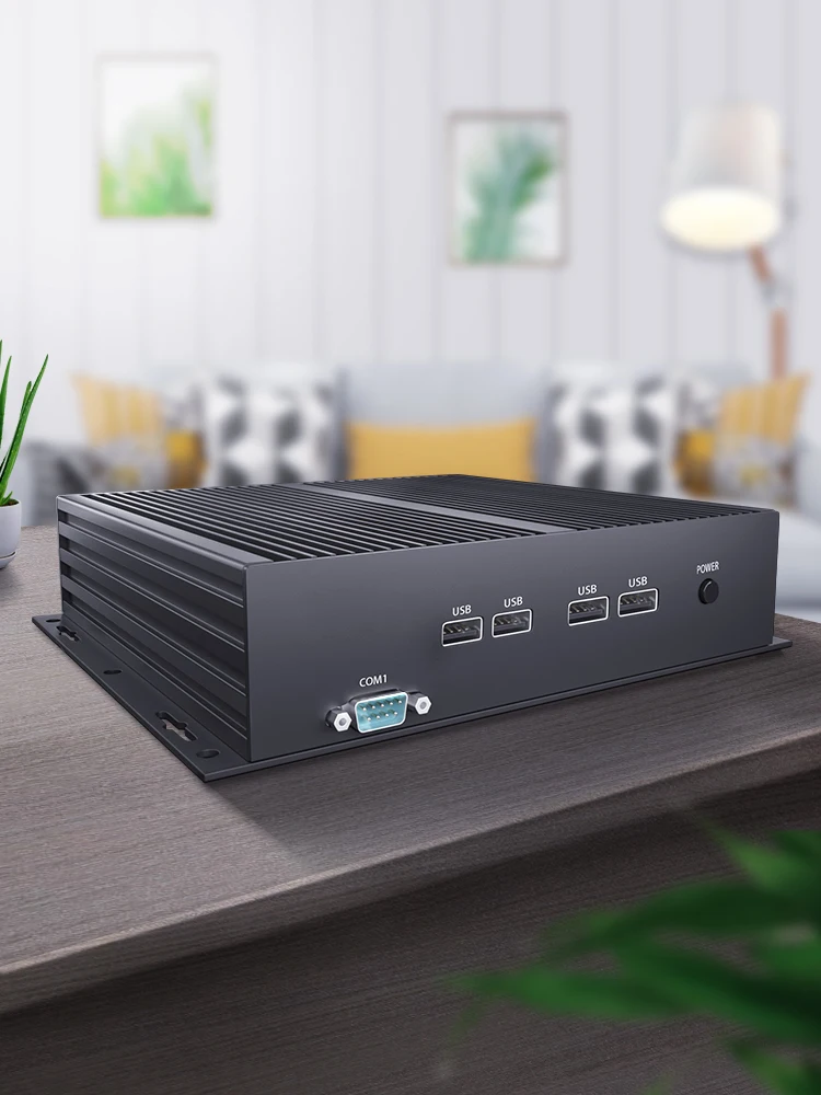 BKHD ITX-G687-2L-5f1bC Мини ПК компьютер i3 i5 i7 CPU Quad Core DDR4 RAM SSD 17*17 см материнская плата для