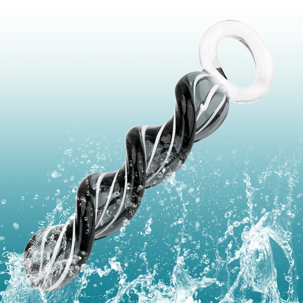 Анальная пробка OLO по спирали массажер простаты вагинальный стимулятор