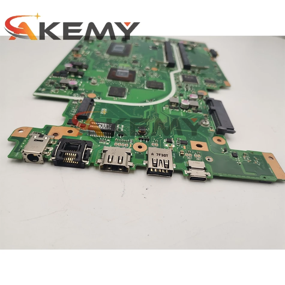 Kaufen Akemy X705UN Mianboard Für ASUS X705UQ X705UN X705UB X705U Laptop Motherboard 100% Test OK I7-7500 CPU V2G