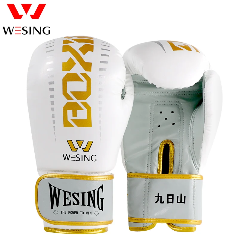 Wesing спортивный бокс Gloves10 OZ Муай Тай перчатки для боевых искусств Bagwork спарринг