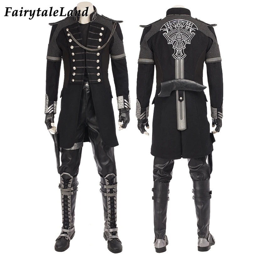 Nyx Ulric Costume Cosplay Halloween Kingsglaive Final Fantasy XV Outfit Fancy Adult Men Party Suit Superhero Jacket