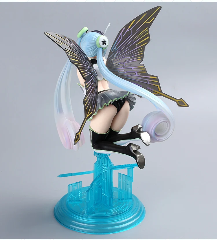 Japanese Anime 4-Leaves Aion Laine Tony Sexy Girl 26cm Action Figure 1/6 Toy Figurine PVC Model Collection Christmas Gift Doll | Игрушки и
