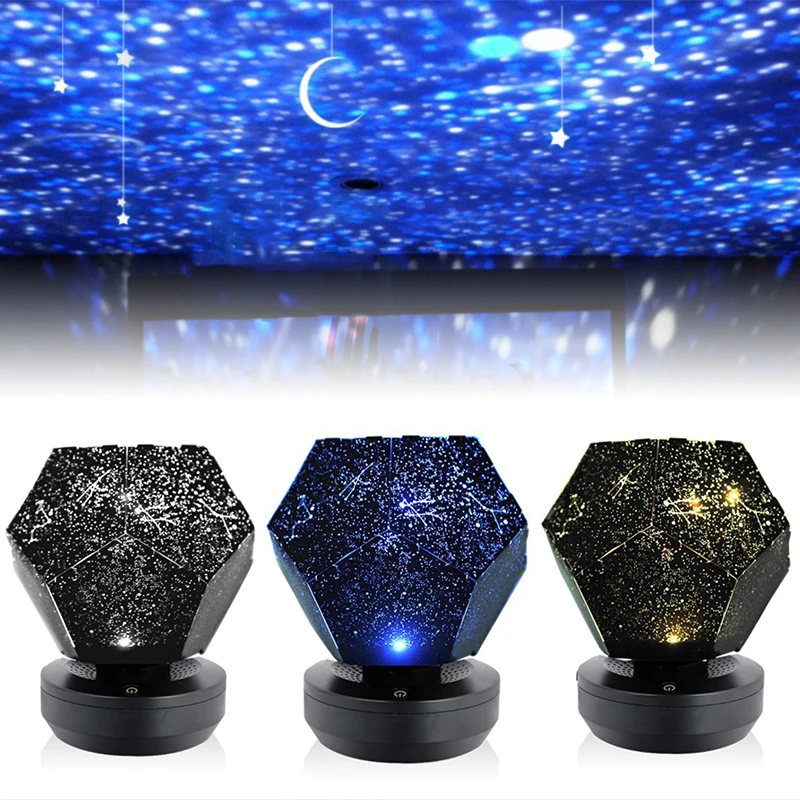 

Original Home Planetarium Projector Romantic Projector Lamp Bright Sky Projection Cosmos Night Light For Bedroom Украшения