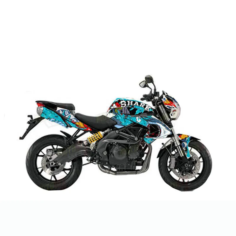 New Hot sell Motorcycle Whole Vehicle Sticker Decals Stickers For Benelli BN 600 BN600 one set Full car sticker