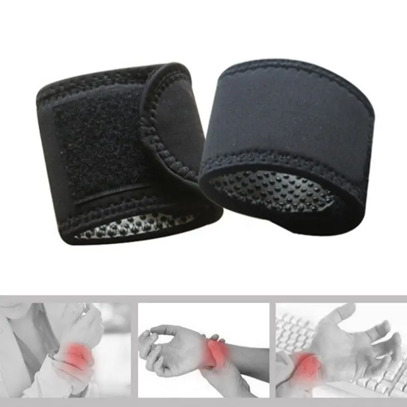 Пара самонагревающихся подтяжек для запястья Спортивная эластичная повязка