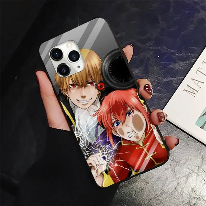 

GINTAMA amine Phone Case for iPhone 11 12 pro XS MAX 8 7 6 6S Plus X 2020 XR Mini