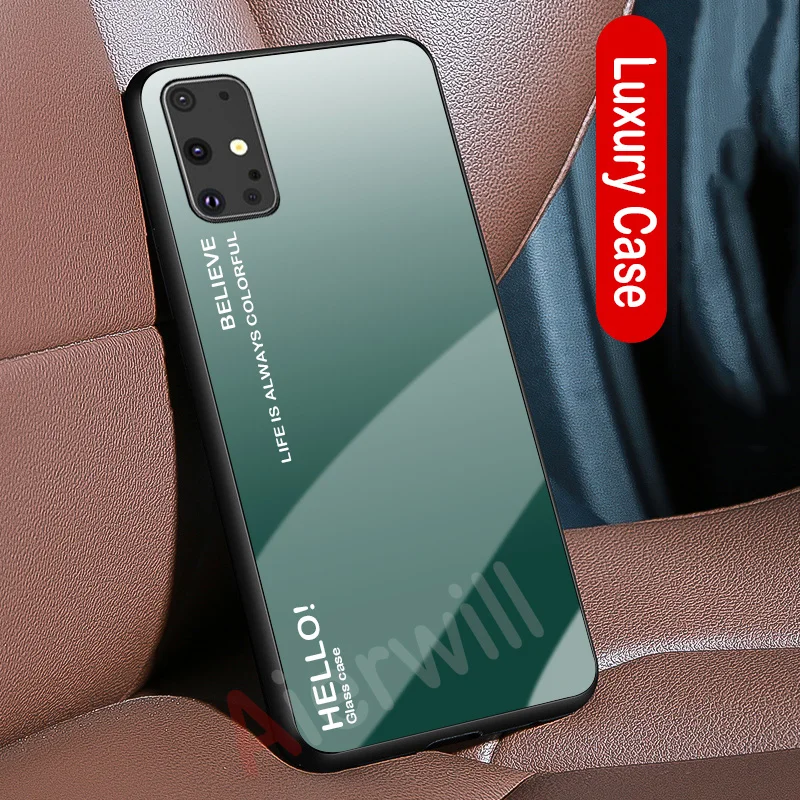 Чехол-бампер для Samsung Galaxy S20 S 20 ультра роскошный градиентный чехол из закаленного