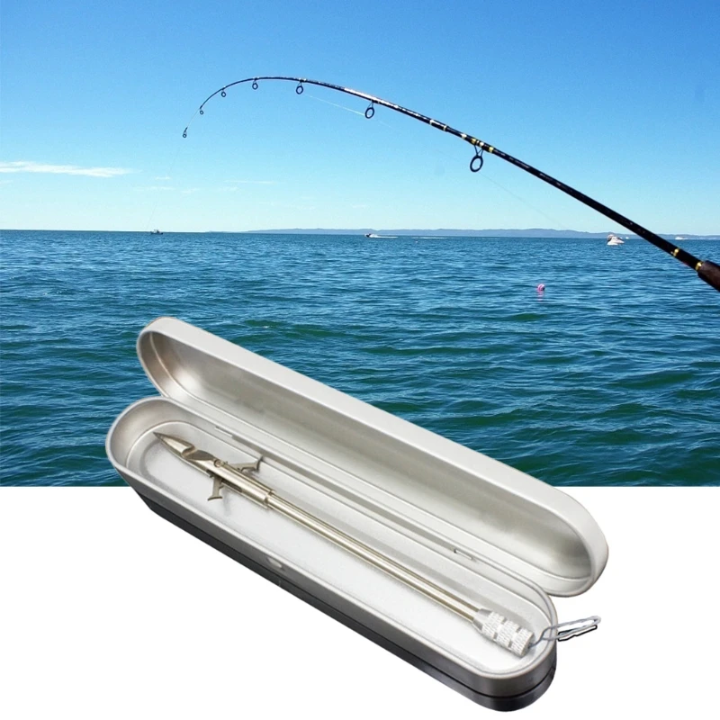 

03KA технические головки, прочные наконечники для рогатки, посеребренные гальванизированные металлические рыболовные принадлежности, чехол