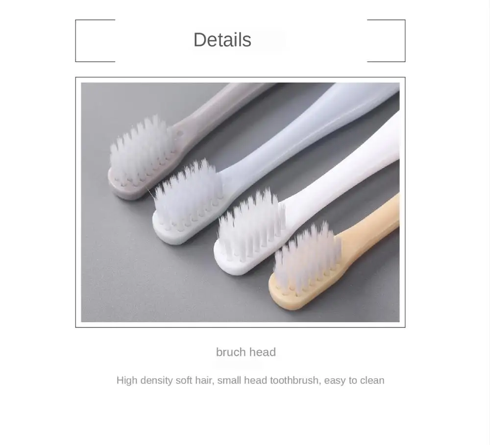 4PCS/set Bamboo Charcoal Nano Adult Toothbrush Super Soft Fur Crystal Household Travel Cleaning Tooth Oral care Supplies | Красота и