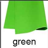 green 10 шт цветная губчатая бумага 50*50 см толщина Руководство DIY Материал головоломки Детский сад резиновый пластик 0,8 мм большой лист пенопласта - Цвет: green