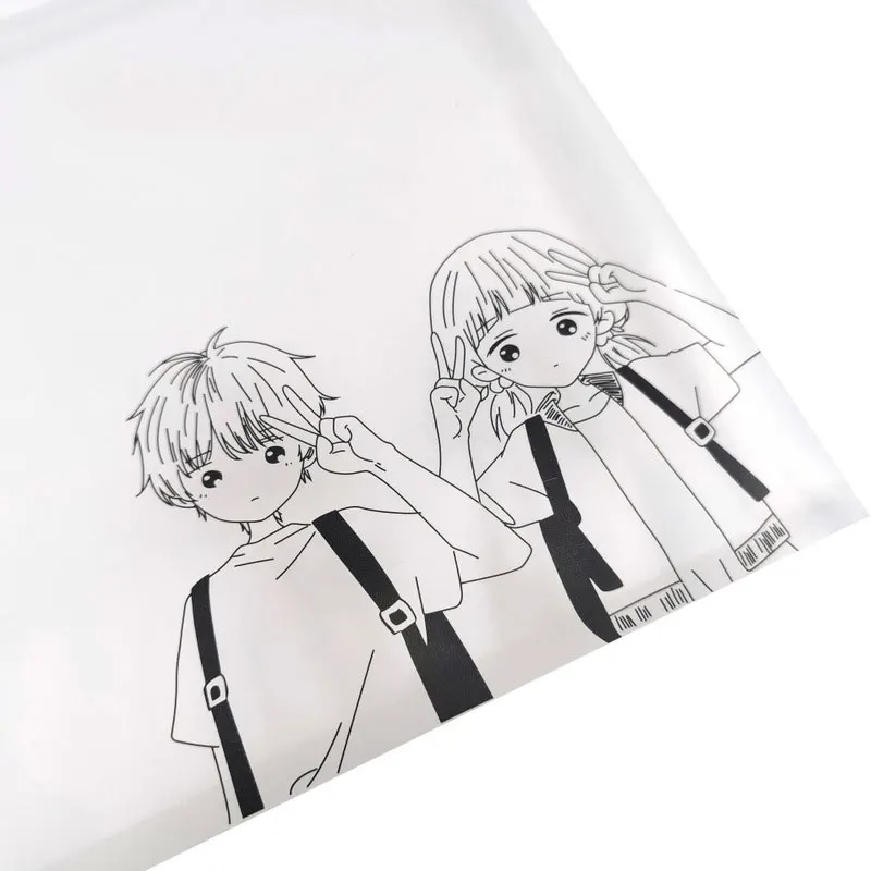 A4 прозрачная папка для файлов Офисная в мультяшном стиле органайзер документов