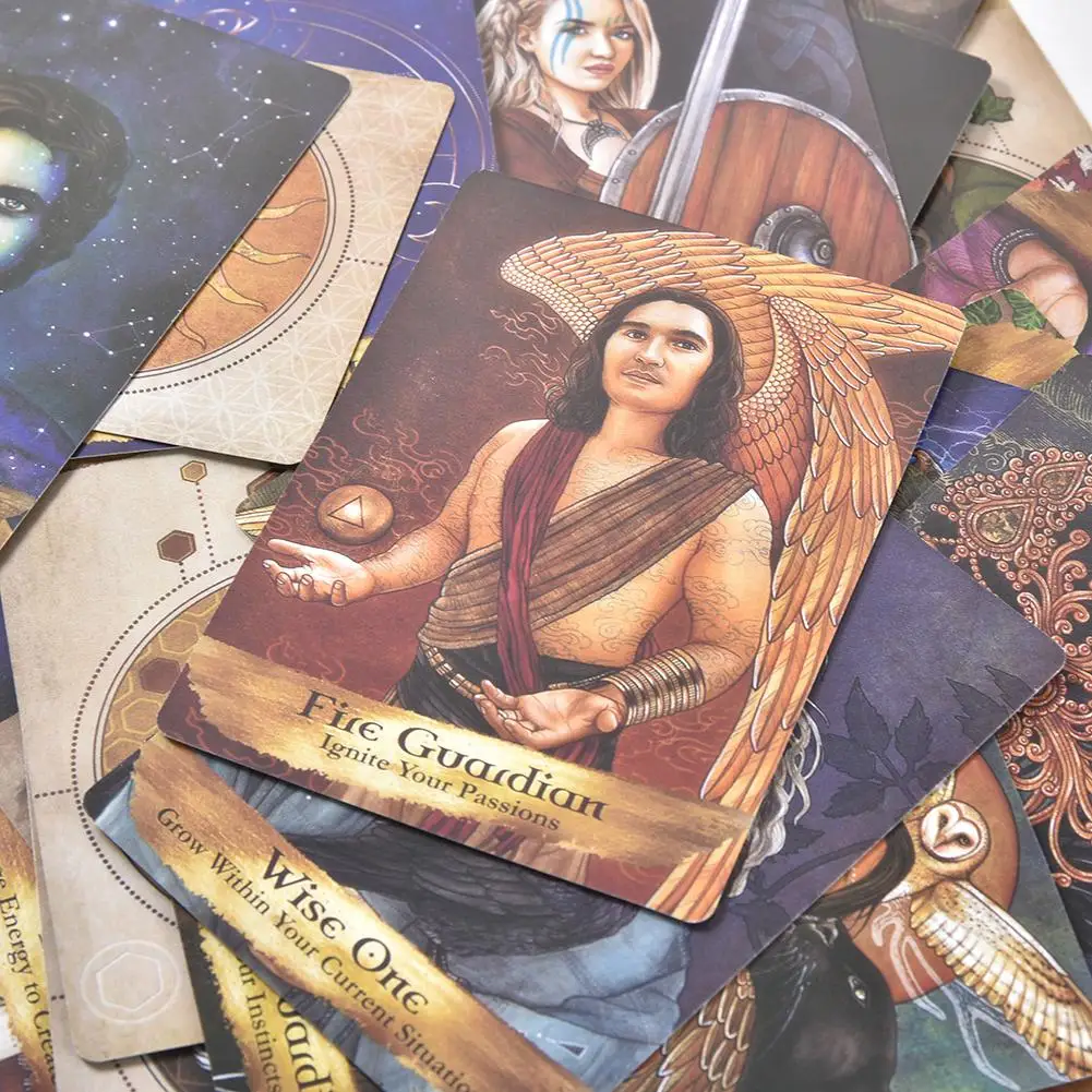 55 листов английское издание таинственная настольная игра карты Таро семья