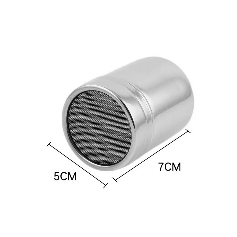 1 шт. новая сетчатая банка для приправ из нержавеющей стали какао корица сахар