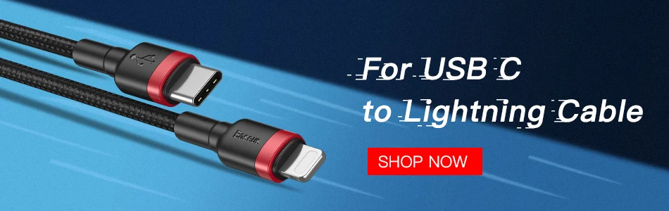 Baseus светодиодный кабель зарядного устройства для iPhone X 8 7 USB кабель для iPhone iPad Быстрая зарядка кабель зарядного устройства кабель для передачи данных для мобильного телефона