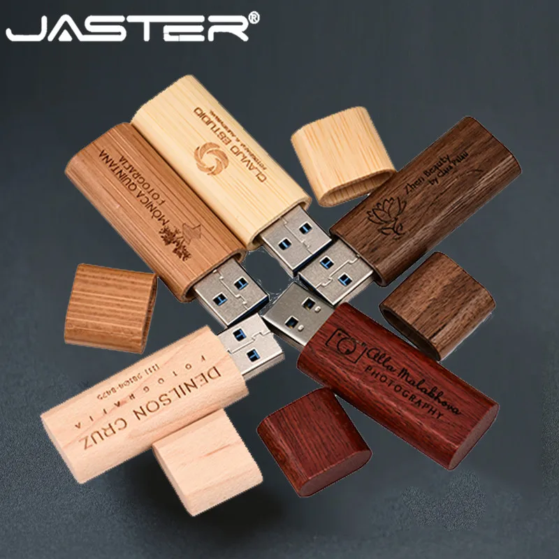 JASTER горячий деревянный USB флэш-накопитель ручки диски кленовое дерево +