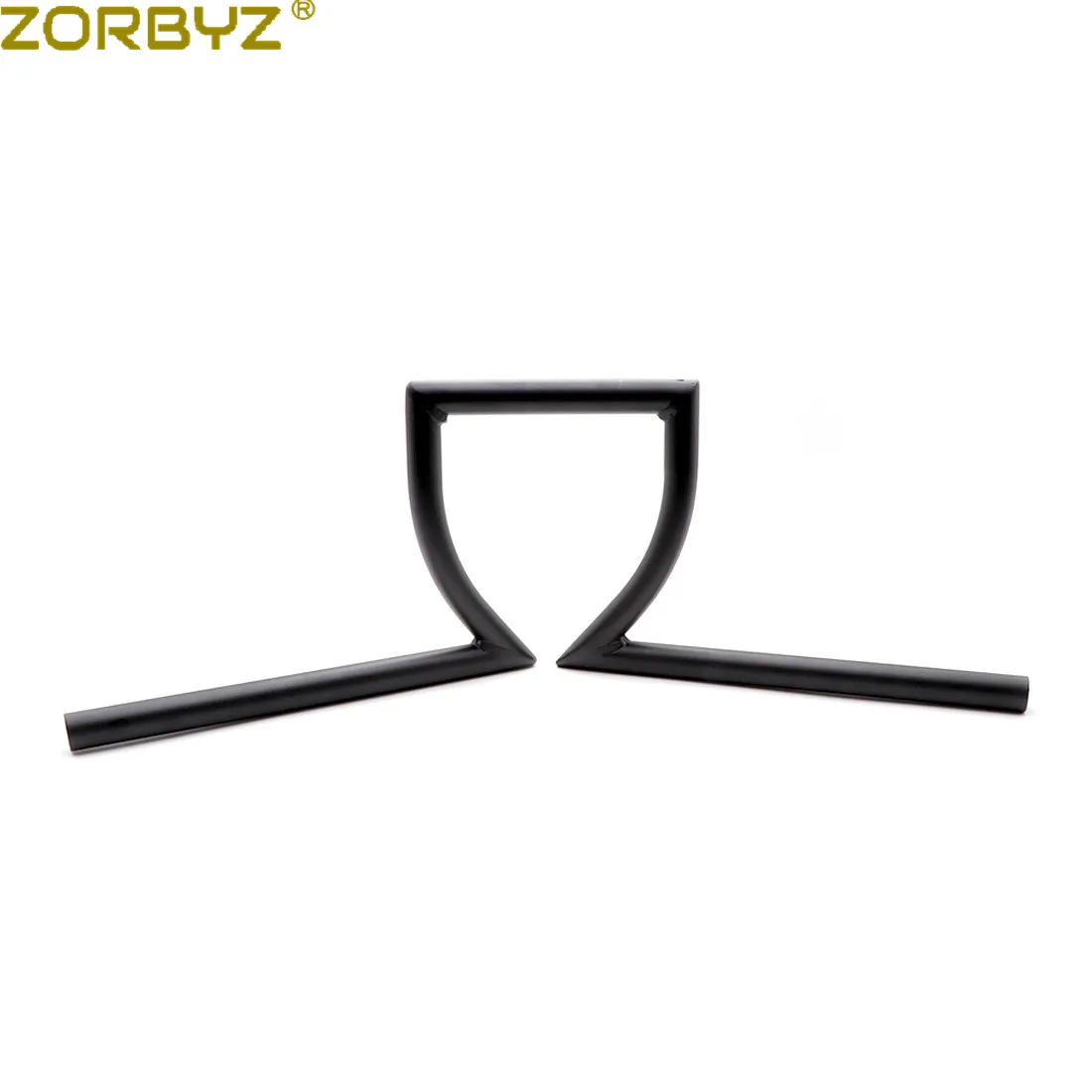 ZORBYZ " 25 мм мотоциклетные металлические черные/хромированные рукоятки Z для Harley Chopper Bobber на заказ