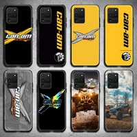 can am can am team phone case for samsung galaxy s21 plus ultra s20 fe m11 s8 s9 plus s10 5g lite 2020