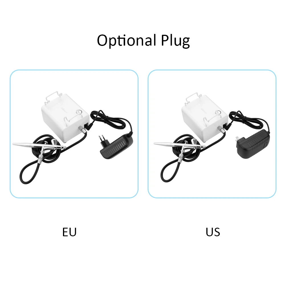Красивый Аэрограф маленький пистолет-распылитель ручка с компрессором пистолет