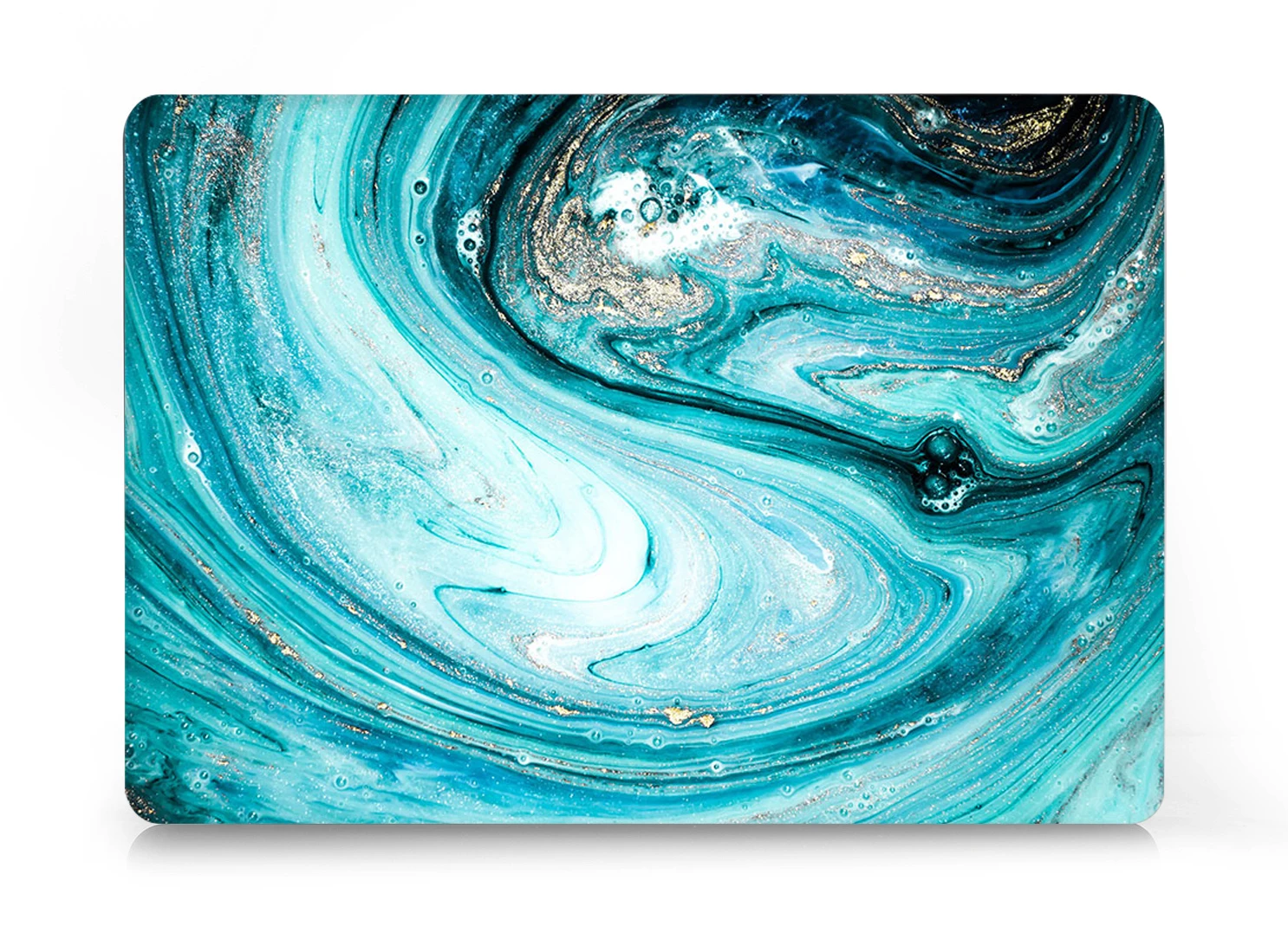 Чехол для ноутбука Macbook New M1 Air Pro 11 12 13 15 16 дюймов Retina с сенсорной панелью мраморный