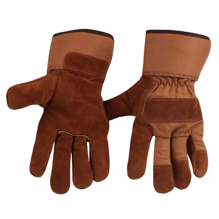 

TMZHISTAR Winter Warm Gloves, Leather gloves Handing workshop Gloves Driving/Riding/Gardening/Farm - Extremely Soft and Sweat-ab