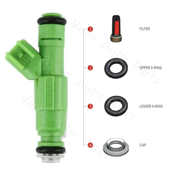 10 Set Fuel Injector Filter Seal Cap Repair Kit for DODGE CARAVAN/GRAND CARAVAN VD-RK-0108 | Автомобили и мотоциклы