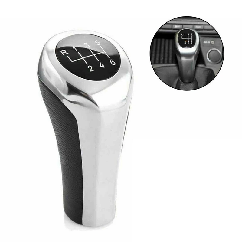 Ручка переключения передач для BMW E60 E61 E65 E81 E83 E84 E87 E90 E91 E53 6 скоростей | Автомобили и